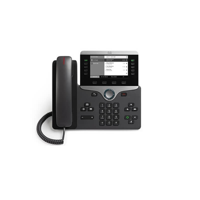 CP-8811-K9 τηλέφωνο 10/100/1000 της Cisco IP τηλέφωνο επικοινωνίας πάρκων φωνητικής κλίσης Ethernet