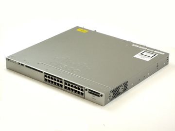WS-c3850-24t-s διακόπτης 3850 καταλύτης 24 βάση 10/100/1000Mbps της Cisco στοιχείων IP λιμένων