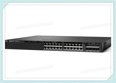 Διακόπτης Gigabit PoE+ λιμένων WS-c3650-24pd-λ 24 διακοπτών δικτύων της Cisco Ethernet με τη ανερχόμενη ζεύξη 2x10G