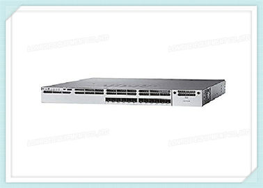 WS-c3850-12xs-s διακόπτης 12 SFP οπτικών ινών της Cisco/ασύρματος ελεγκτής βάσεων SFP+ 1G/10G IP