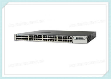 Στρώμα διακοπτών WS-c3850-48f-s της Cisco βάση 3 - 48 * 10/100/1000 λιμένων IP Ethernet POE+