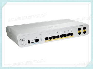 Διακόπτης 8???????? σημείο εισόδου 2 δικτύων WS-c2960c-8pc-λ Ethernet διακοπτών της Cisco διπλή βάση του τοπικού LAN ανερχόμενων ζεύξεων Χ