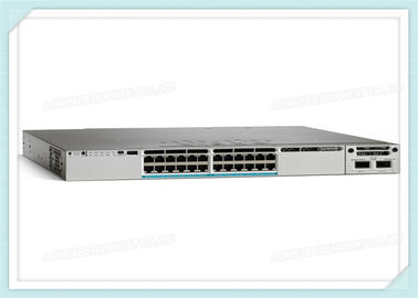 Stackable 24 10/100/1000 UPOE της Cisco λιμένες διακοπτών WS-c3850-24u-s 1 δύναμη αυλακώσεων 1100W ενότητας δικτύων