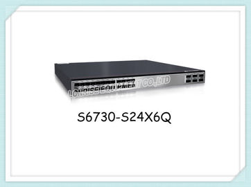 Λιμένες λιμένων 6*40GE QSFP διακοπτών 24*10GE SFP+ δικτύων S6730-S24X6Q Huawei