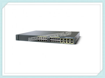 Διακόπτης WS-c2960+24t-λ 24/10/100 λιμένες δικτύων της Cisco Ethernet