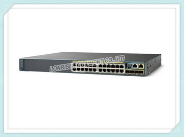 IOS WS-c2960s-24ps-λ Gigabit PoE+ διακοπτών δικτύων της Cisco βάση του τοπικού LAN σημείου εισόδου 370W 4 Χ SFP GigE διακοπτών