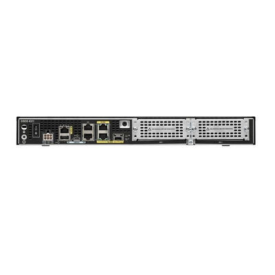 Ολοκαίνουργιος ISR4321-AXV/K9 δρομολογητής 2 διοικητικός λιμένας 4 αυλάκωση Ethernet της Cisco