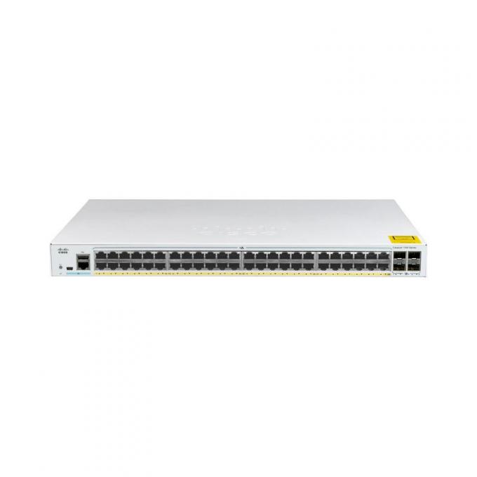 C1000-48P-4G-L Cisco Catalyst 1000 Series Switches 48x 10/100/1000 Ethernet PoE + &kappa;&alpha;&iota; 370W PoE &pi;ό&rho;&tau;&epsilon;&sigmaf; &pi;&rho;&omicron;ϋ&pi;&omicron;&lambda;&omicron;&gamma;&iota;&sigma;&mu;&omicron;ύ, 4x 1G SFP uplinks 0