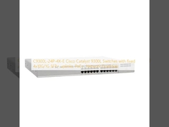 C9300L-24P-4X-E Διακόπτες Cisco Catalyst 9300L με σταθερές uplinks 4x10G/1G SFP+, PoE+, Network Essentials