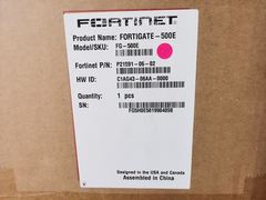Fortinet FortiGate 500E FG-500E Τείχος προστασίας ασφάλειας δικτύου