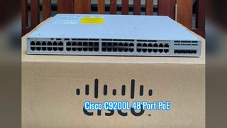 Επισκόπηση διακόπτη PoE 48 θυρών Cisco C9200L