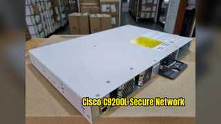Cisco C9200L Switch: Ασφαλής επιχειρηματική δικτύωση