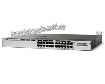 Gigabyte αδειών υπηρεσιών λιμένων SFP+ IP διακοπτών WS-c3750x-24p-ε 24 PoE+ δικτύων της Cisco