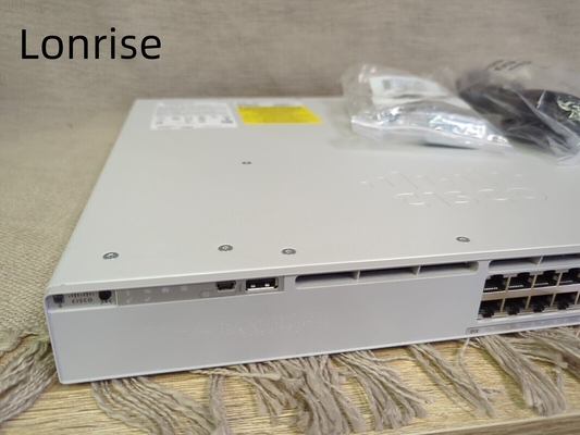 C9300L-24T-4X-E ​​- Cisco Catalyst 9300L Switches 24-Port Fixed Uplinks Data Only 4X10G Uplinks Network Essentials