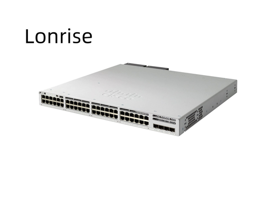 C9300-48t-καταλύτης 9300 διακοπτών της Cisco πλεονέκτημα δικτύων στοιχείων 48-λιμένων μόνο