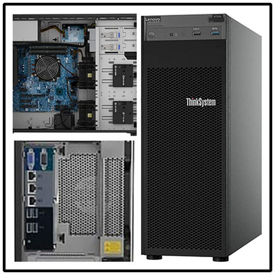 Κεντρικός υπολογιστής ThinkSystem ST250 V2 – κεντρικός υπολογιστής πύργων εξουσιοδότησης 3yr συμπεριλαμβανομένης της Intel Xeon 3.3GHz ΚΜΕ
