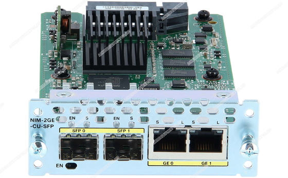 Sm-2ge-SFP-$cu 10/100/1000 ενότητες δρομολογητών Mbps Ethernet Cisco για το επιχειρησιακό δίκτυο