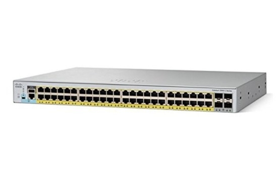 WS-C2960L-48PQ-LL Cisco Catalyst 2960L Switch 48 θύρες GigE PoE+ 4x10G SFP+ Lan Lite