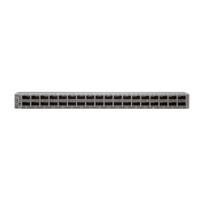 Cisco N9K-C9236C Nexus 9200 με 36p 40G 100G QSFP28 πύλη εξάτμισης από την πλευρά της θύρας διπλή παροχή ενέργειας