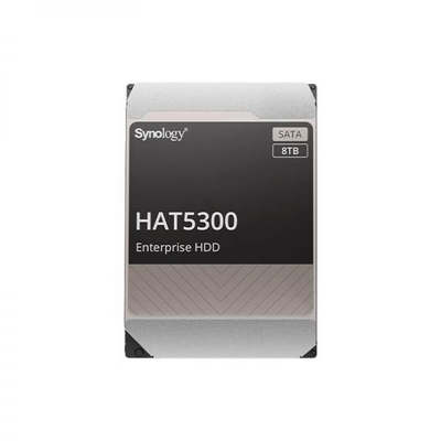 Σινολογία HAT5300-8T 8TB 3.5&quot; 6Gbps 7.2K RPM 512E Enterprise SATA σκληρός δίσκος για τα συστήματα Synology NAS
