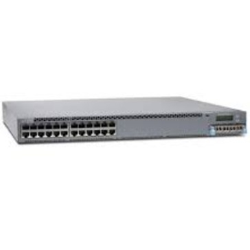 EX3400-24T EX3400 24-Port 10/100/1000BaseT 4 X 1/10G SFP/SFP+ 2 X 40G QSFP+ Επαναχρεωτικοί ανεμιστήρες Προσωπική ροή αέρα