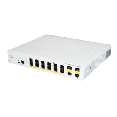 WS C2960C 12PC L Catalyst 2960 C Series FE Switch 12 FE PoE 2 x Διπλή ανωτέρω σύνδεση