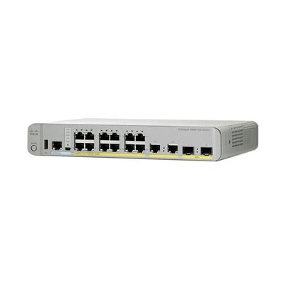 Διακόπτης Cisco Catalyst 3560 CX 12 θυρών PoE+ Managed με σχεδιασμό χωρίς ανεμιστήρα και 2 x 10G SFP+ Uplinks