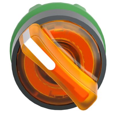 ZB5AK1253 Βιομηχανικός διακόπτης κουμπιού με επιφανειακή στήριξη 22mm, επαφές 1NO+1NC και προστασία IP66