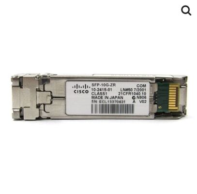 Huawei SFP-10G-ZR Οπτική Πιστολήπτης Μονάδα 10G SFP+ Μονάδα με 80 χλμ. Απόσταση καλωδίου 1550nm μήκος κύματος για μονοτροπική ίνα