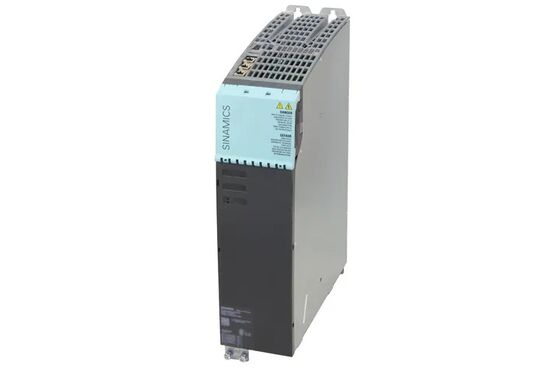 Siemens 6SL3120-2TE21-8AA3 SINAMICS S120 Διπλή μονάδα κινητήρα με 18A ρεύμα εξόδου 600V εισροής συνεχούς ρεύματος και διεπαφή DRIVE-CLiQ