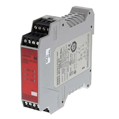 Μονάδα ελέγχου ασφαλείας Omron G9SX-BC202-RT 24VDC DIN Rail Mount