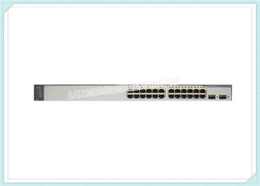 Λιμένες Ethernet στρώματος διακοπτών WS-c3750v2-24ts-s καταλυτών της Cisco 3 - 24 X 10/100 - βάση IP