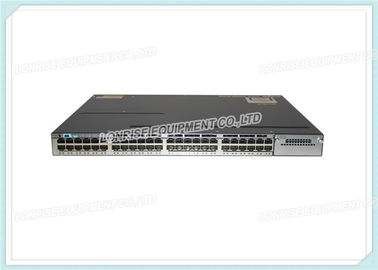 Stackable λιμένες 48 10/100/1000 Ethernet διακοπτών οπτικών ινών της Cisco πλήρεις σημείου εισόδου WS-c3750x-48pf-λ