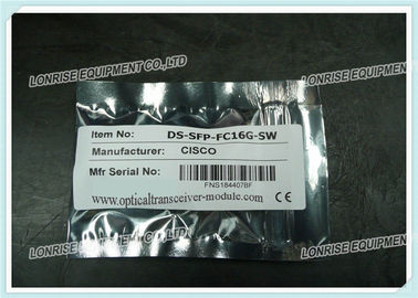 DS-SFP-FC16G-SW Οπτικές συνδέσεις Πολυδιάστατος δέκτης μετάδοσης ινών Cisco SFP GLC Module