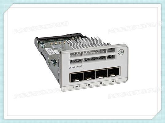C9200-NM-4G, Μονάδα δικτύου Cisco Catalyst 9200, θύρες 4x1GE, μονάδα Plug-in, Δεν απαιτείται ανεμιστήρας