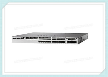 Καταλύτης 3850 διακοπτών WS-c3850-16xs-ε της Cisco διακόπτης δικτύων παροχής ηλεκτρικού ρεύματος 16-λιμένων SFP+ 350 W