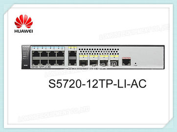 S5720-12tp-λι-εναλλασσόμενο ρεύμα 8 X 10/100/1000 διακοπτών σειράς Huawei S5700 λιμένων 2 συναυλία SFP