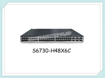 Λιμένες διακοπτών S6730-H48X6C 48*10GE SFP+ δικτύων CE Huawei, λιμένες 6*40GE/100GE QSFP28