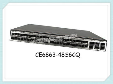 Διακόπτης CE6863-48S6CQ 48x10GE/25GE SFP28, 8x40GE/100GE QSFP28 δικτύων Huawei με τη δύναμη 1AC