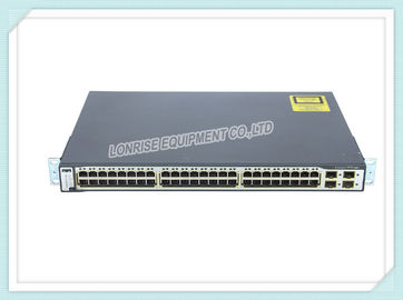 Διακόπτης WS-c3750x-48pf-ε 48 δικτύων σημείου εισόδου της CISCO Mountable τύπος ραφιών υπηρεσιών διακοπτών IP σημείου εισόδου λιμένων