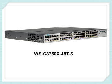 Υψηλή ταχύτητα διακοπτών δικτύων της CISCO WS-c3750x-48t-s Ethernet εξουσιοδότηση ενός έτους