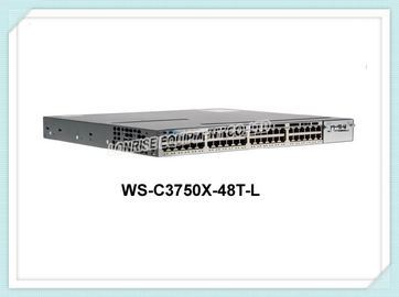 Διακόπτης δικτύων δεδομένων WS-c3750x-48t-λ διακοπτών καλωδίων της Cisco Ethernet για τη μικρή επιχείρηση