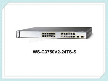 Οπτικός Ethernet δικτύων της Cisco Gigabit Ethernet διακόπτης διακοπτών WS-c3750v2-24ts-s
