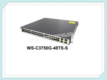 Διακόπτης WS-c3750g-48ts-s 48Ports δικτύων της Cisco Gigabit Ethernet