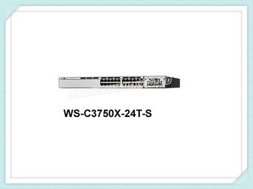 Διακόπτης δικτύων της Cisco WS-c3750x-24t-s Ethernet, διακόπτης Ethernet 24 λιμένων