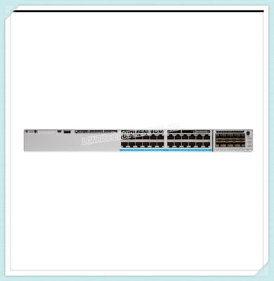 Καταλύτης 9300 24 προϊόντα πρώτης ανάγκης Cisco c9300-24p-ε δικτύων λιμένων PoE+