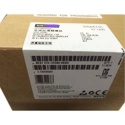 6ES7214-1HG40-0XB0 ενότητα SIMATIC S7-1200 ΚΜΕ νέα στο κιβώτιο με την εξουσιοδότηση 1 έτους από DHL ή τη Fedex