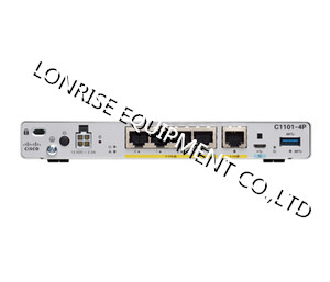 C1111 - 4P ISR 1100 4 θύρες Cisco SFP Modules Dual GE WAN Ethernet Router C1111 - 4P