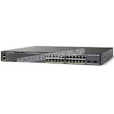 Cisco WS-C2960X-24PD-L Catalyst 2960-X Switch 24 GigE PoE 370W 2 x 10G SFP+ LAN Base