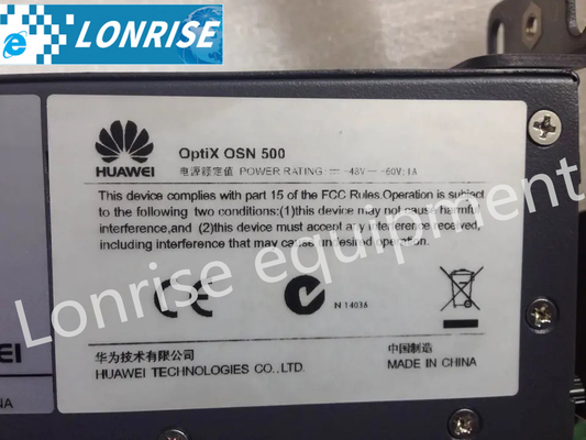 Μακρινή ραδιο μονάδα 500 TNHB1CASE Huawei OSN κύρια πλαίσια συνελεύσεων κιβωτίων συνελεύσεων εξοπλισμού τελικά (-48V)